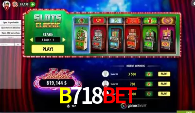 Descubra o Mundo do Cassino Online com B718Bet